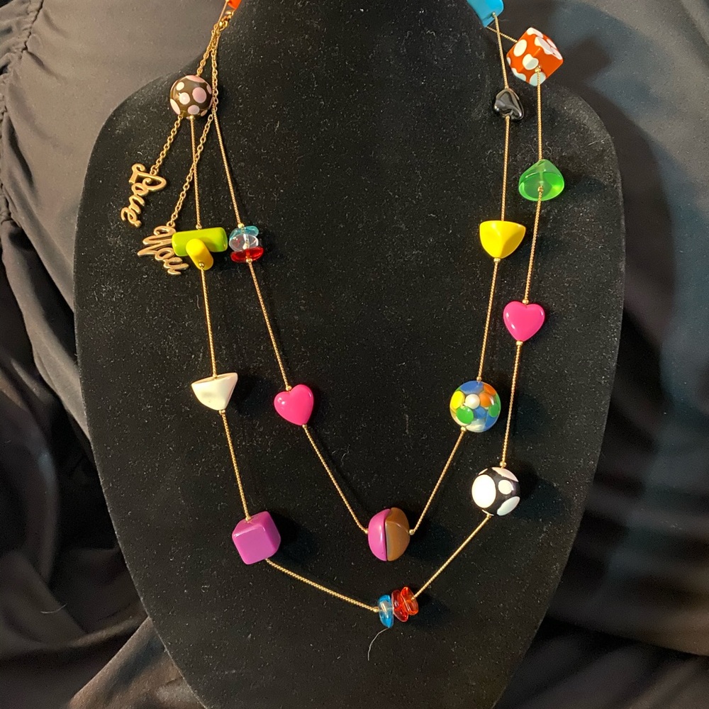 Betsey Johnson necklace 30 inch